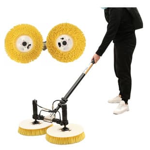 Solar Panel Cleaning Robot Handheld Device Brush Factory Export Tool Dual-Head for Amazon Overseas