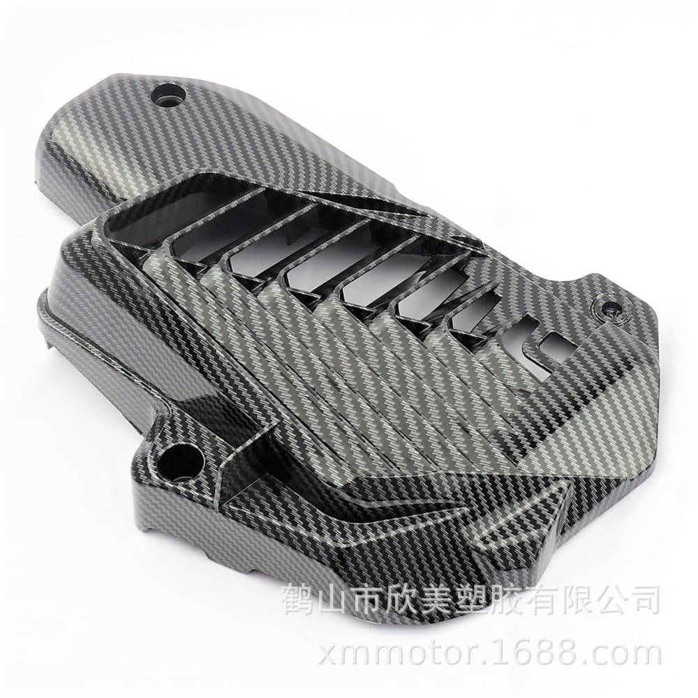 Suitable for HONDA ADV160 PCX160 motorcycle modified carbon drill pattern water tank cover