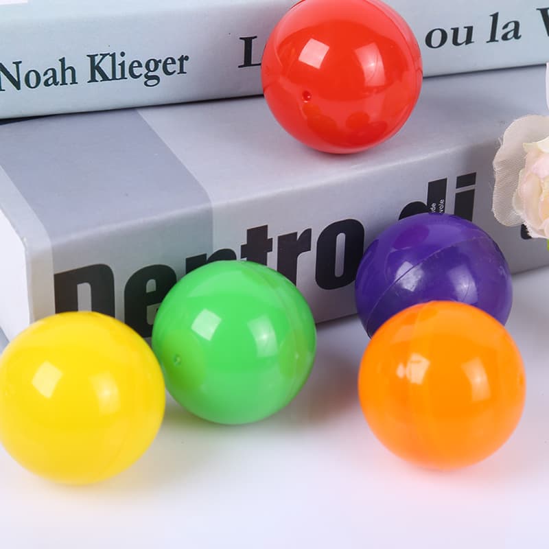 Manufacturer Wholesale Colored Lottery Balls, 4cm Hollow Openable Prize Draw Spheres for Events, Weddings, and Raffle Boxes