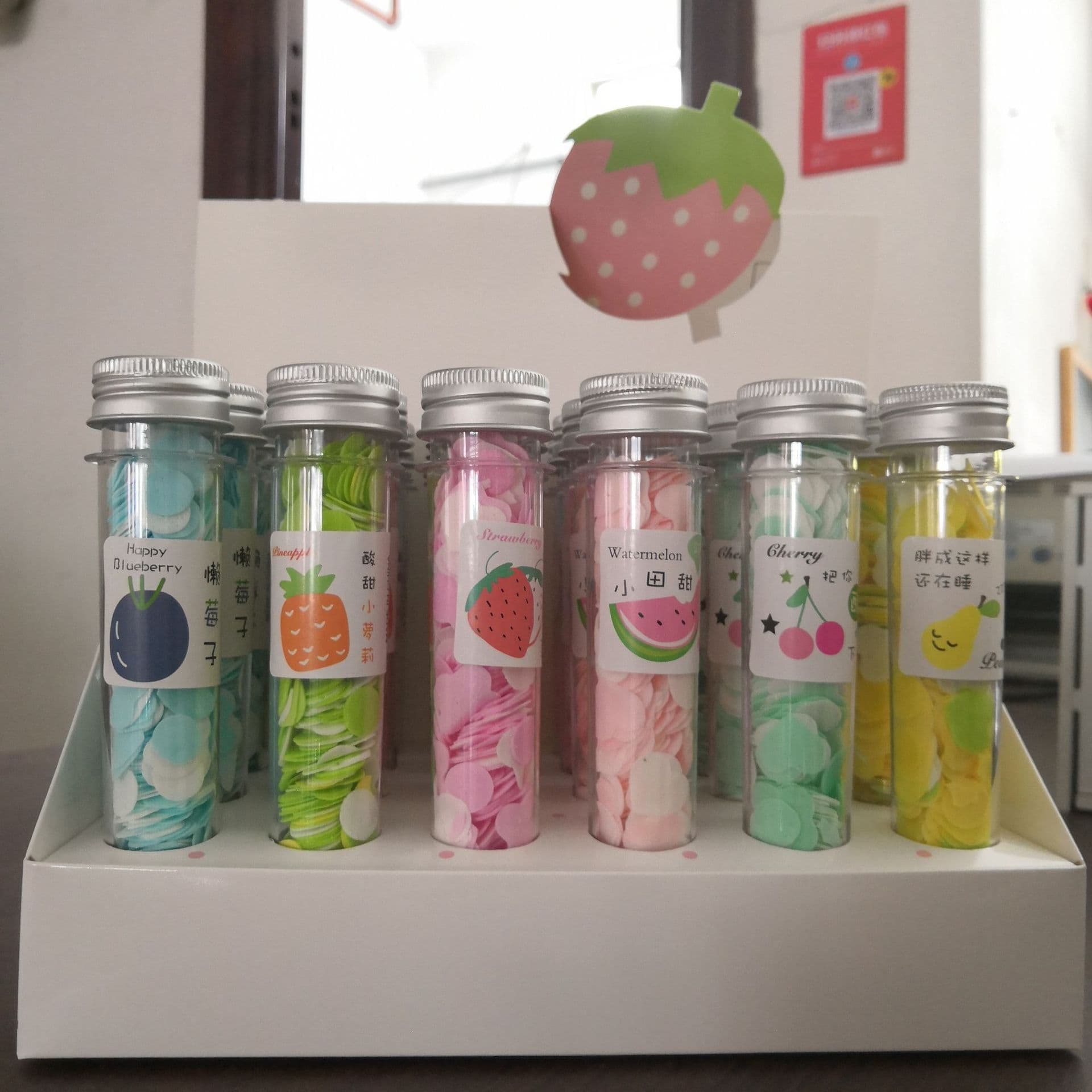 Outdoor Travel Mini Disposable Soap Sheets in Test Tube Pack, Antibacterial Hand Soap for Students and Kids, Portable
