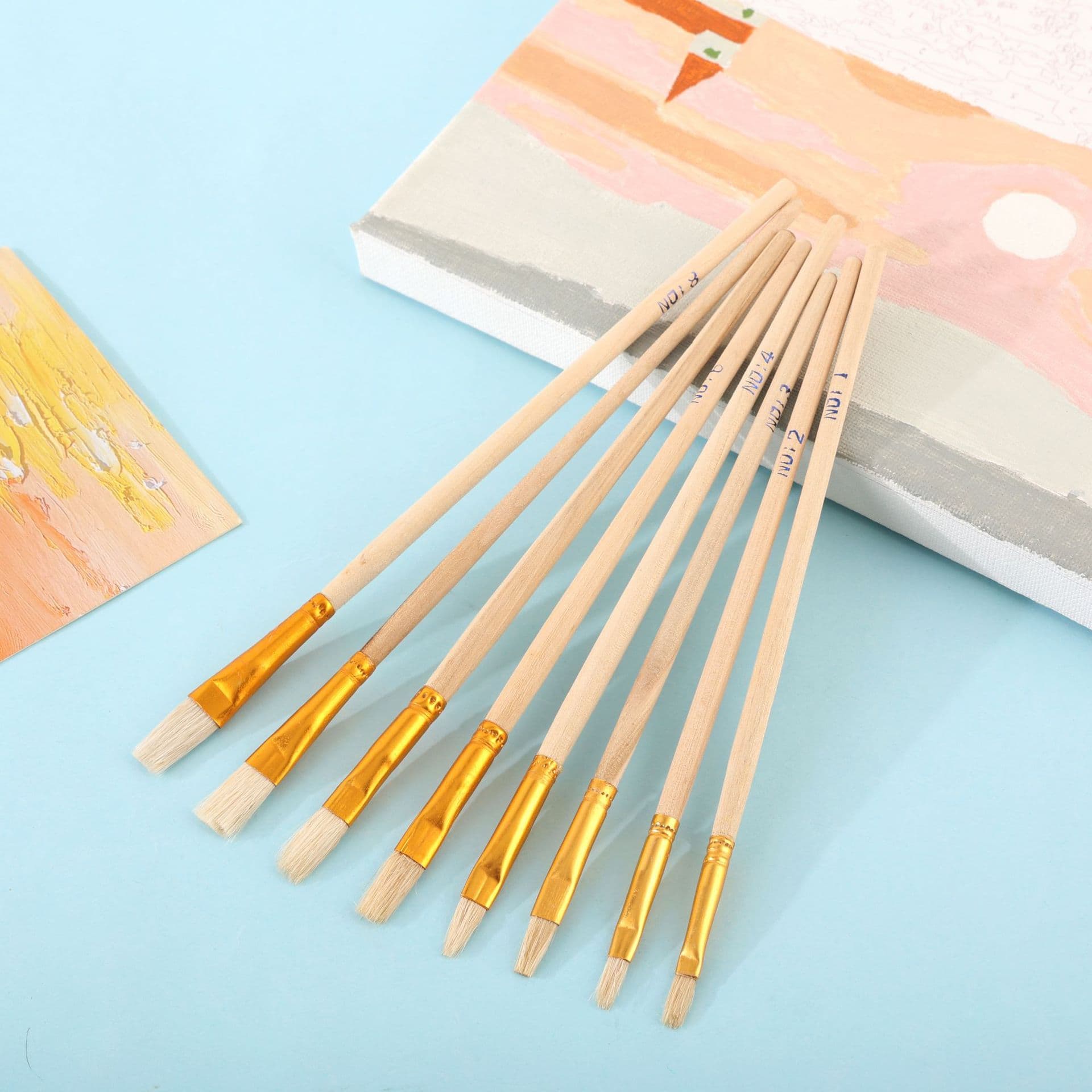 Wholesale Painting Wool Brush NO Pen P Pen T Pen S Pen Craft Ceramic Painting Brush Industrial Use Pen