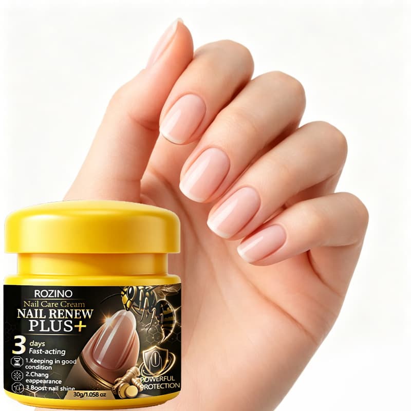 Cross-border ROZINO Smooth Brightening Nail Care Cream Enhanced Version 30g Repair Quick-Dry No-Bake Foreign Trade Factory Direct