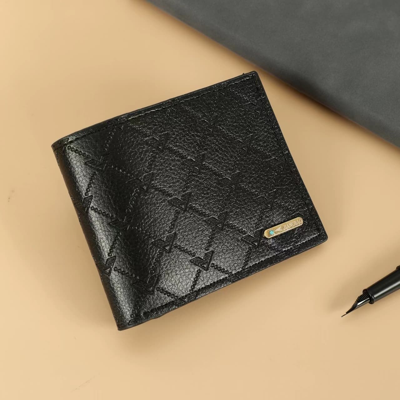 2024 New Cross-Border Supply PU Coin Purse Card Holder Men's Wallet Short Style Source Factory Wallet Wholesale