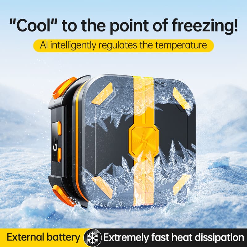Cross-border P70 Phone Cooler Semiconductor Refrigeration Icing Charging Magnetic Battery Phone Cooling Radiator