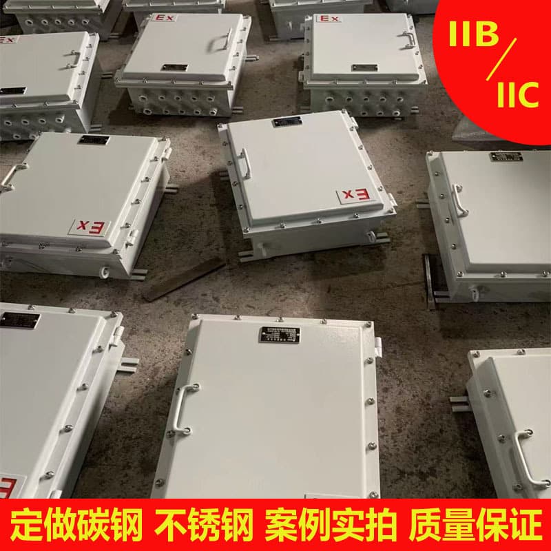 Factory Direct Carbon Steel Explosion-Proof Distribution Box, Junction Box, Button Control Box, Inspection Box, Switch Socket Box, Distribution Cabinet