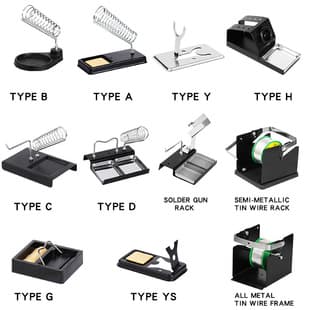 Cross-Border Source All-Metal Soldering Iron Stand, Fixed Bracket, Multi-Functional Solder Wire Holder, Universal Soldering Iron Stand Factory