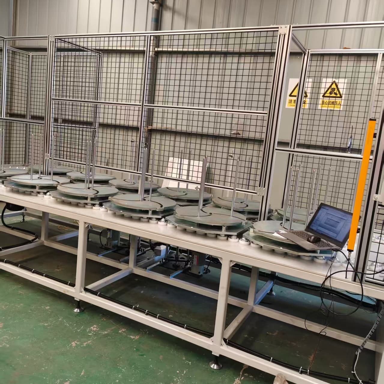Multi-Station Bin Warehouse Robot, Rotary Bin with Six or Ten Stations, Flexible Combination Bins