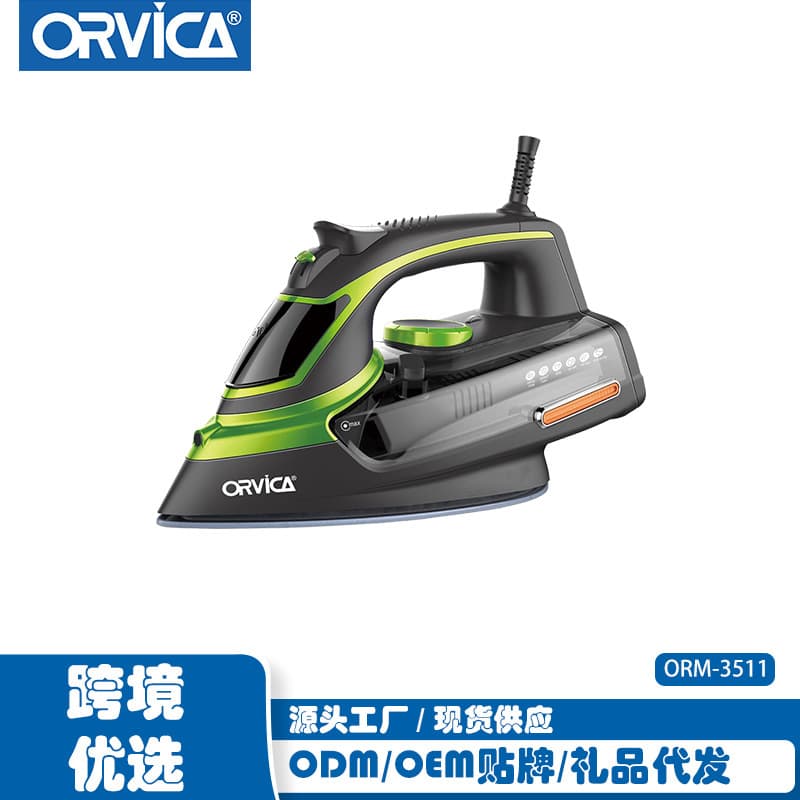 ORVICA Cross-border EU Export Garment Steamer, Electric Iron for Home Use, Corded Handheld Steam Dry/Wet Iron