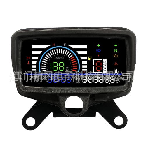 Export Cross-border Hot-selling Product CG125-150 Digital Display Instrument with USB Charging Function, Electronic Version