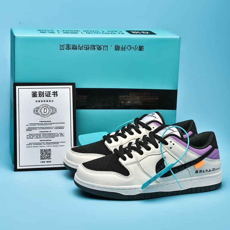 AJ Men's Dunk Initial D Skate Shoes for Men, Sports Shoes for Men and Women, Couple Shoes, Breathable Youth Trendy Sneakers