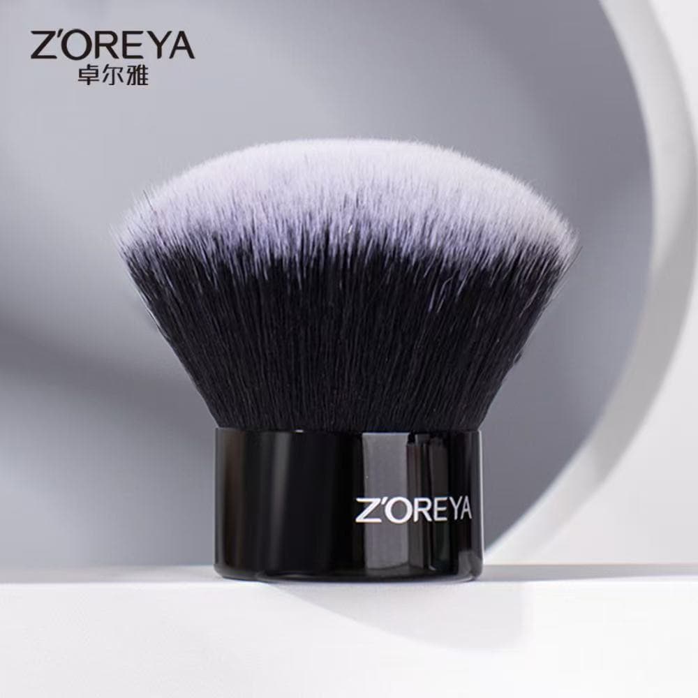 Mushroom Head Powder Brush Portable Makeup Tool Blush Brush Single Black KABUKI Powder Brush
