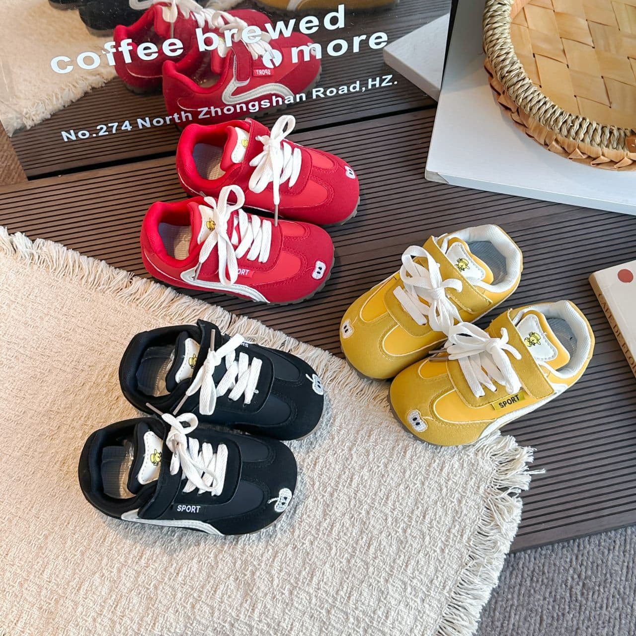Kids German Training Shoes 2026 Autumn New Girls Soft Sole Running Shoes Korean Boys Casual Sports Shoes Trendy