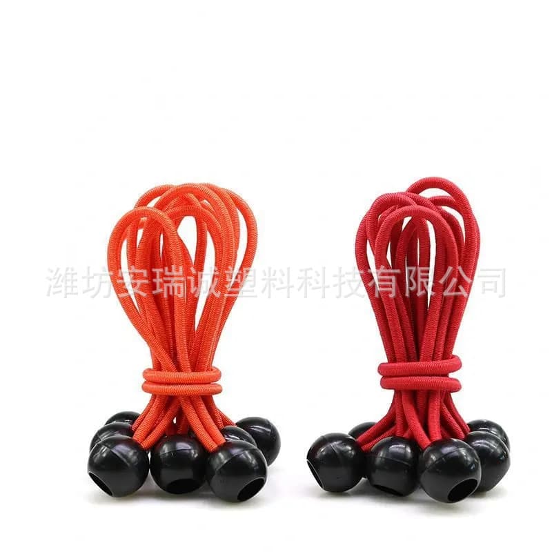 Elastic Ball Rope for Fixing Tarpaulin Sunshade Net 15cm Long Black Blue White Multicolor