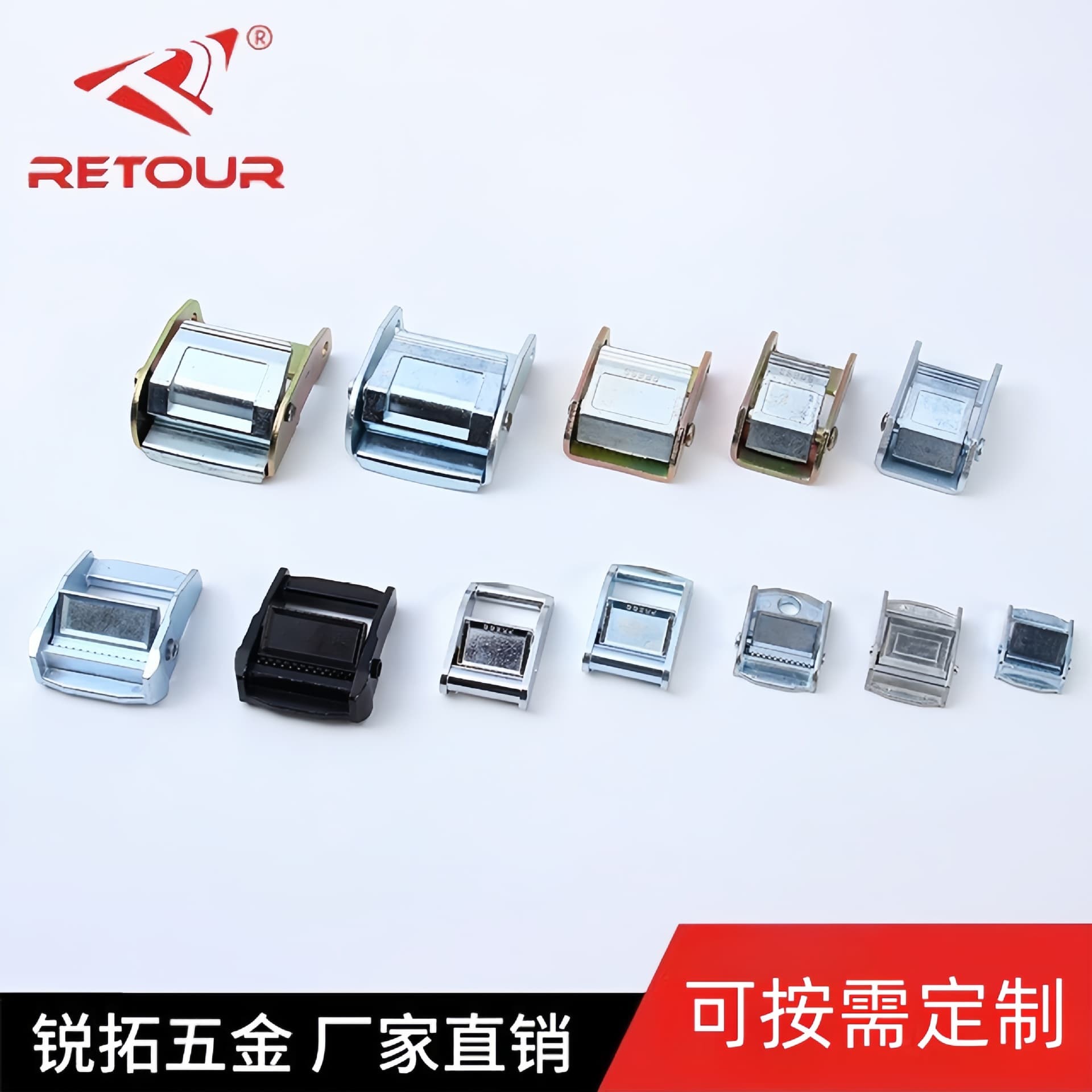 Factory Zinc Alloy Press Buckle, Strapping Buckle, Lock Buckle, Webbing Buckle, Luggage Buckle, Adjustment Buckle, Zinc Buckle