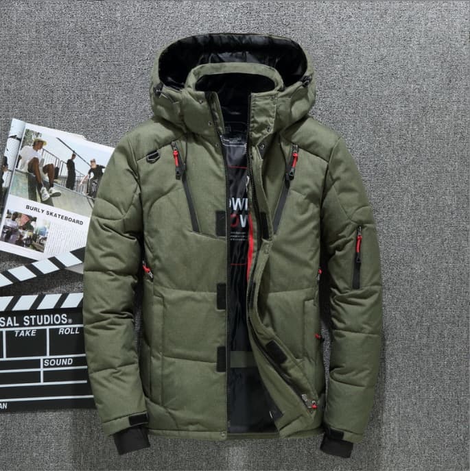 Cross-border Hot Selling Men's Winter Outdoor Ski Suit Thick Warm Jacket
