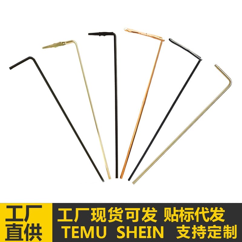[Cross-border Hot Seller] Creative Incense Burner Aroma Holder Metal Bent Clip Vertical Hanging Stick Incense Clip Jewelry Clip