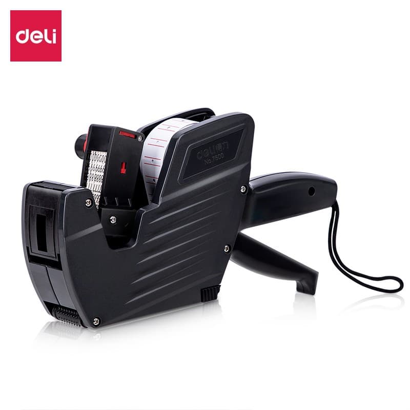 Del.li Price Labeler 7500 Handheld Supermarket Price Tag Printer for Numbers, Weight, Year, Month, Date