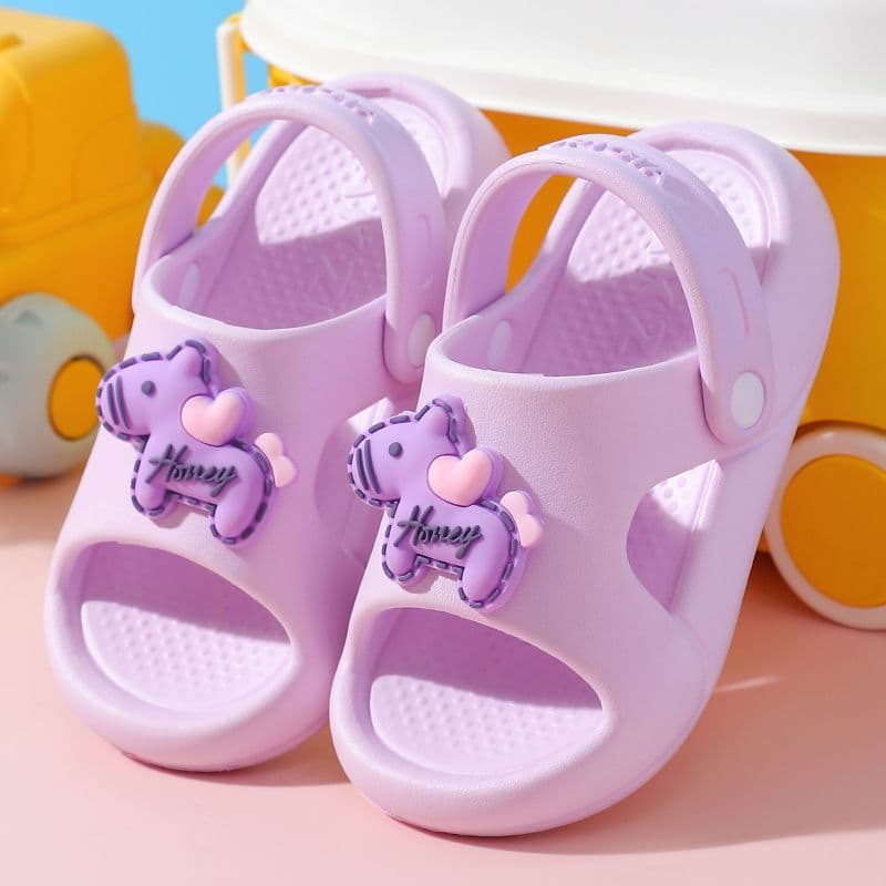 Little Pegasus Cute Children's Sandals and Slippers for Girls 2026 Spring and Summer Anti-Slip EVA Home Indoor Popular Slippers for Boys