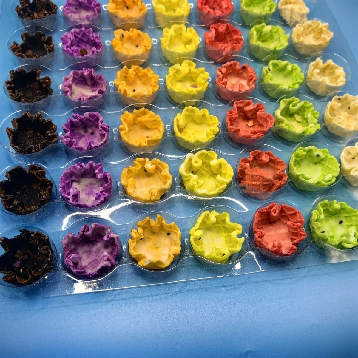 Small Flower Basket Tart Shell Egg Tart Shell Tart Base French Tart Shell Pastry Cold Dish Tart Dessert Lava Cheese Tart Crust Pastry