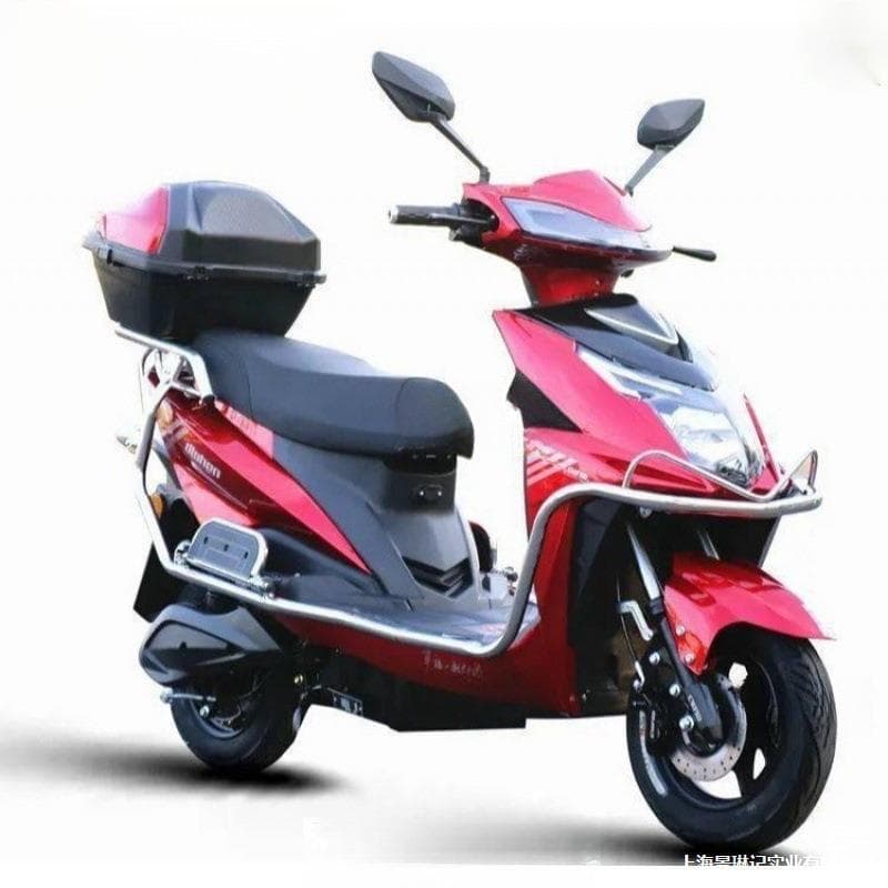 New High-Speed Electric Motorcycle 96V Yapai Tong, Long-Range Adult Scooter 72V 60V Unisex Pedal, Food Delivery
