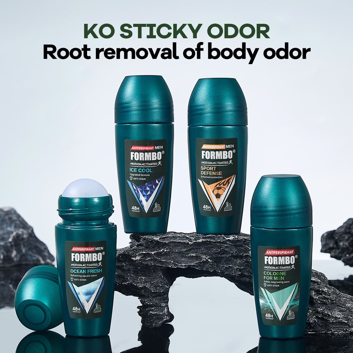 Cross-border Roll-On Antiperspirant Spray Long-Lasting Dry & Fresh Deodorant for Men and Women, Underarm Roller Ball Sports Cooling Spray Antiperspirant Lotion