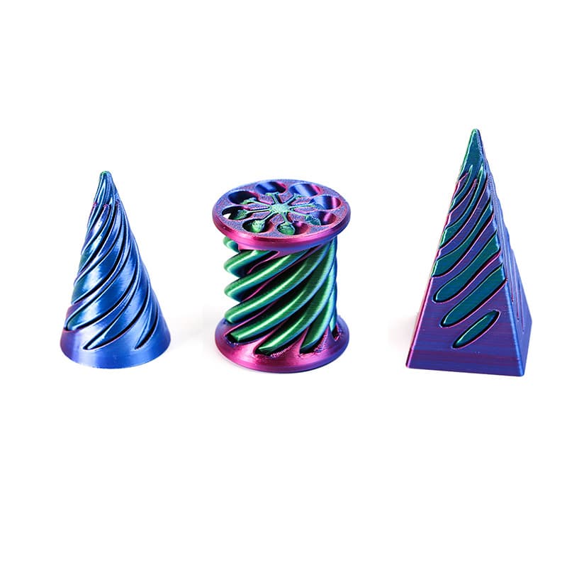 3D Printed Spiral Cone Fidget Toy Large Size Christmas Gift