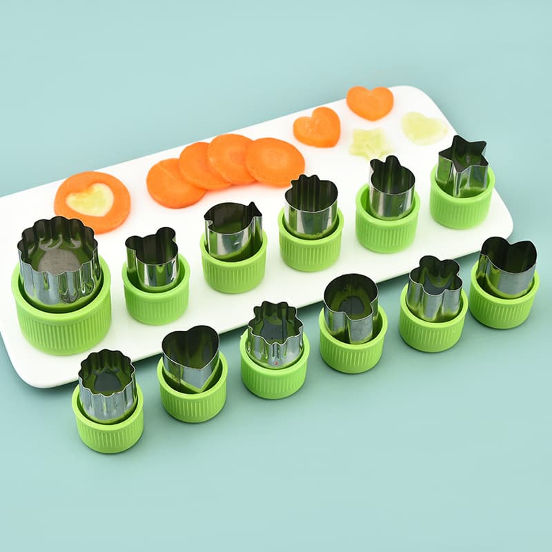 Baby Food Supplement Butterfly Shape Mold Vegetable Fruit Flower Cutter Sausage Biscuit Printing Mold Wonton Stainless Steel Printing