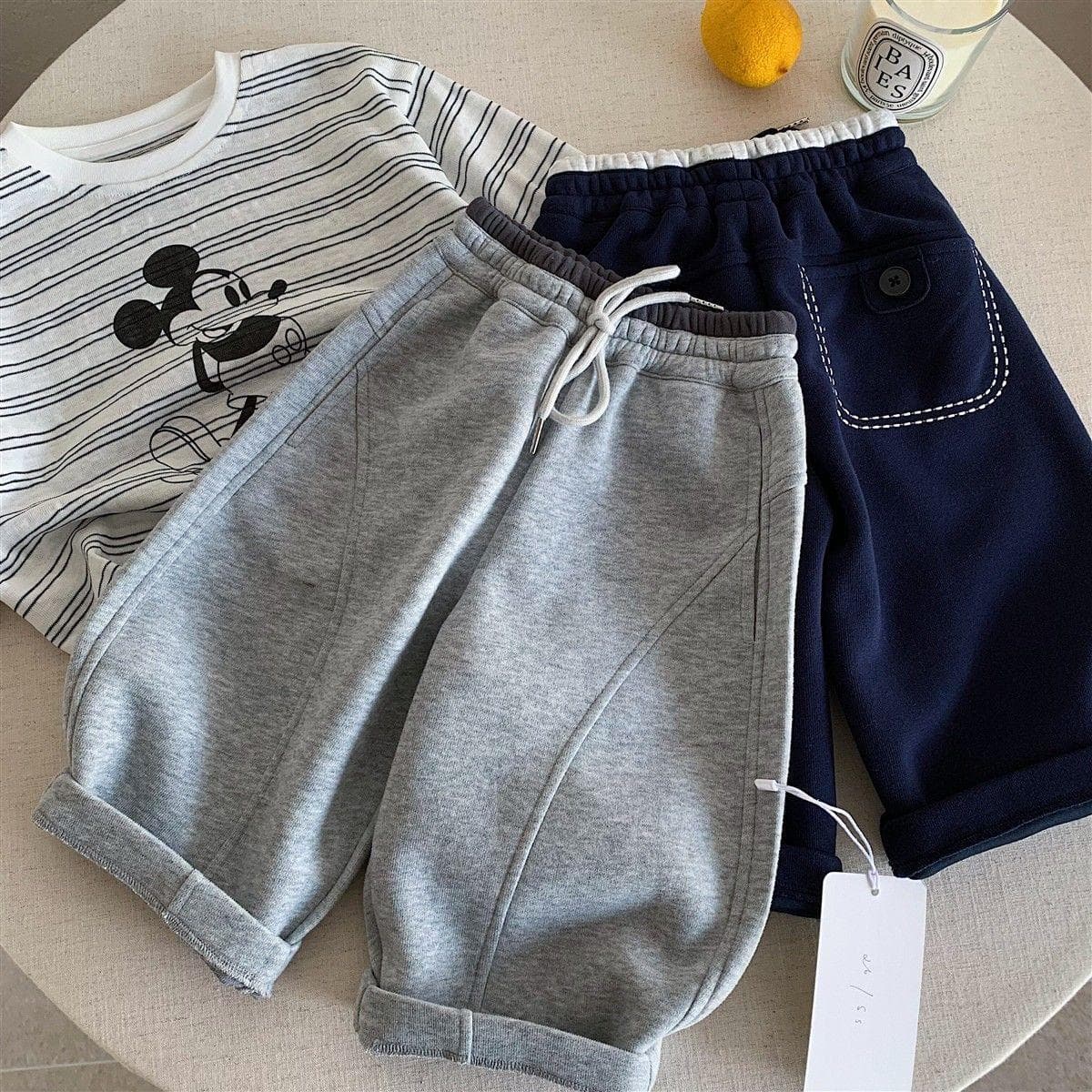 Kids' Spring New Arrival Boys' Korean Style Casual Straight-Leg Pants, Toddler Fashionable Sweatpants for Spring and Autumn
