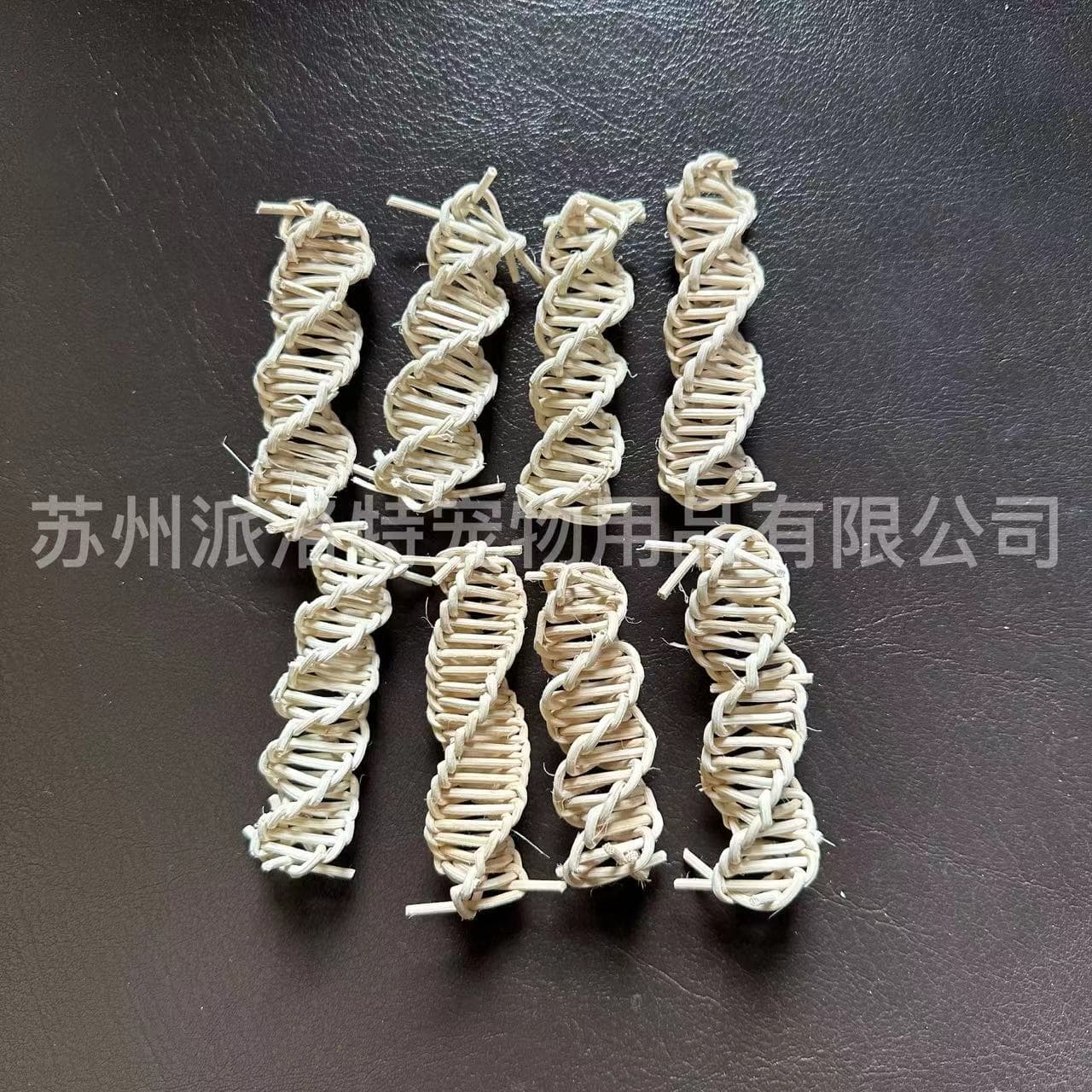 Parrot Toy Bird Toy Rattan Spiral Coil Stick Bird Cage Accessory