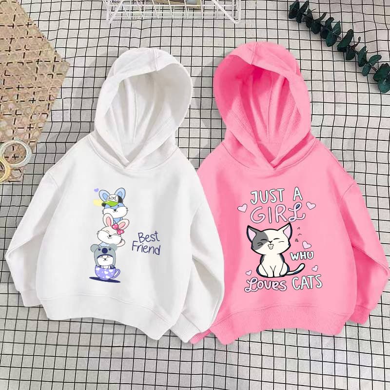 Spring Autumn Fashion Boys Girls Hoodie Children's Zip Hoodie Thin Long Sleeve Medium Small Child Loose Base Layer Pullover Jacket
