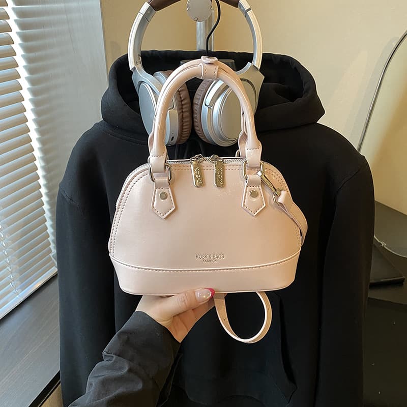 Retro Shell Bag 2026 Cross-Border New Style Minimalist Elegant Women's Handbag Amazon Cross-Border Women's Bag Crossbody Bag