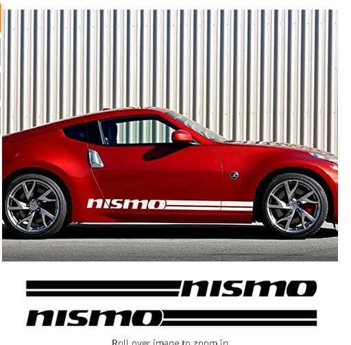 Suitable for Nissan Guke 370Z GT-R Patrol Micra Nismo side skirt car sticker A521