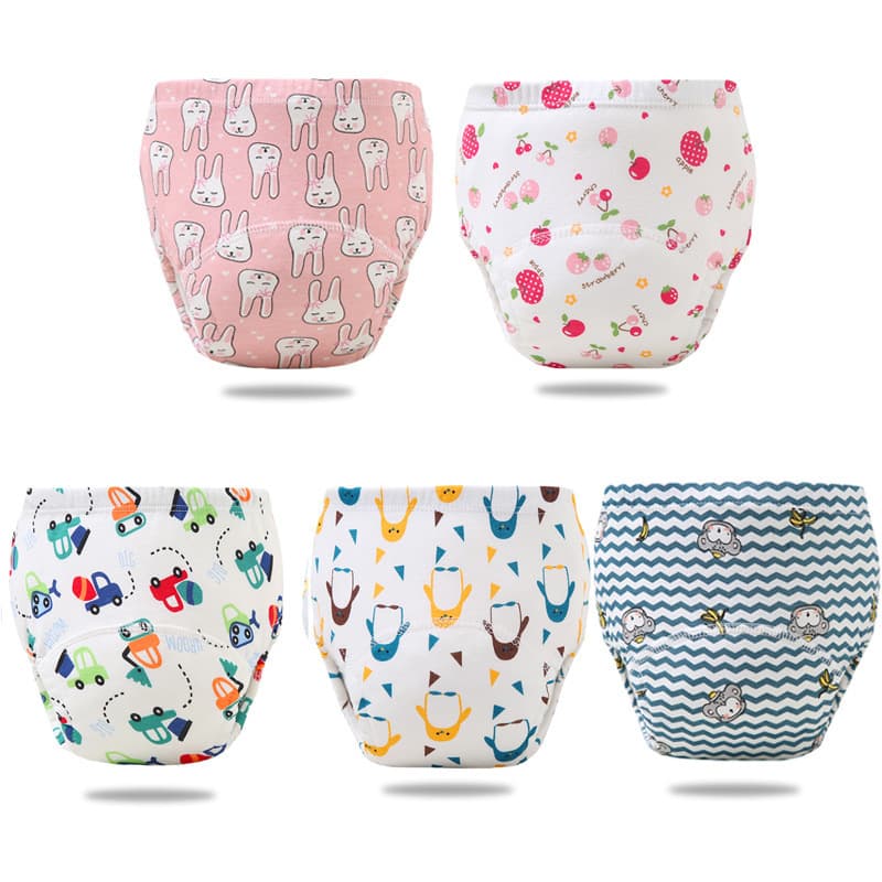 Foreign trade cross-border baby training underwear washable diaper cover learning pants, infant cloth diaper breathable diaper cover