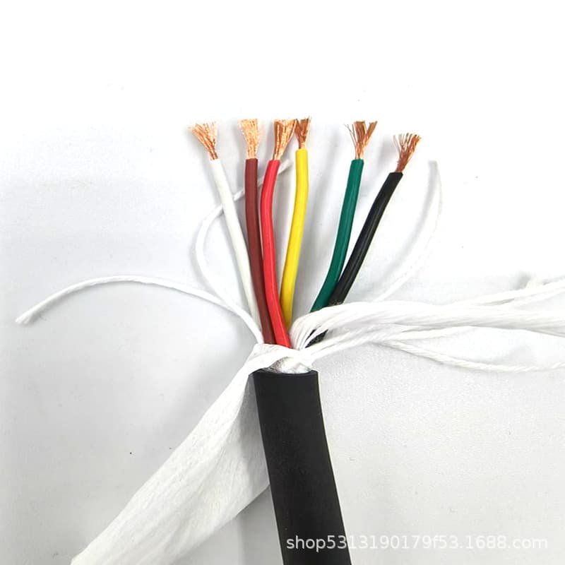 TRVV 6*2.5 square high-flexible drag chain cable
