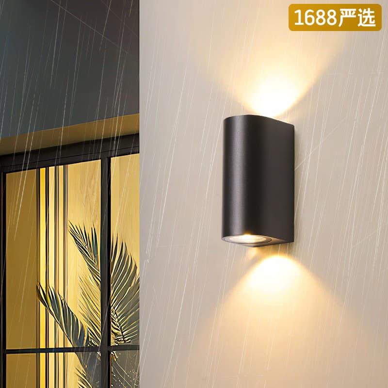 [Strictly Selected] Creative LED Outdoor Waterproof Wall Lamp Modern Simple Villa Courtyard Exterior Wall Terrace Floor to View Wall