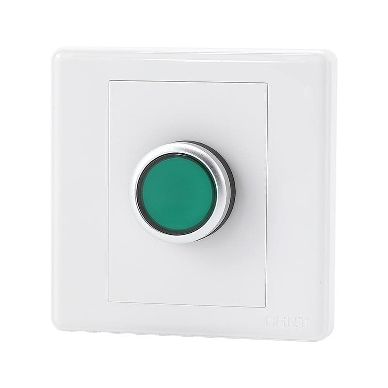 86-Type Button Control Panel Box with Switch Elevator Fan Start Stop Wall Recessed Plastic Indoor Outdoor Waterproof Model