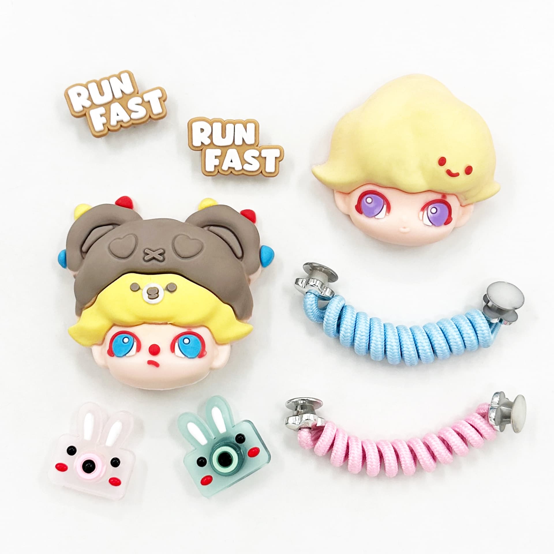 Shoe Flower Accessories Detachable Shoe Buckle Cute Little Girl Versatile Snap Button New Hot Item