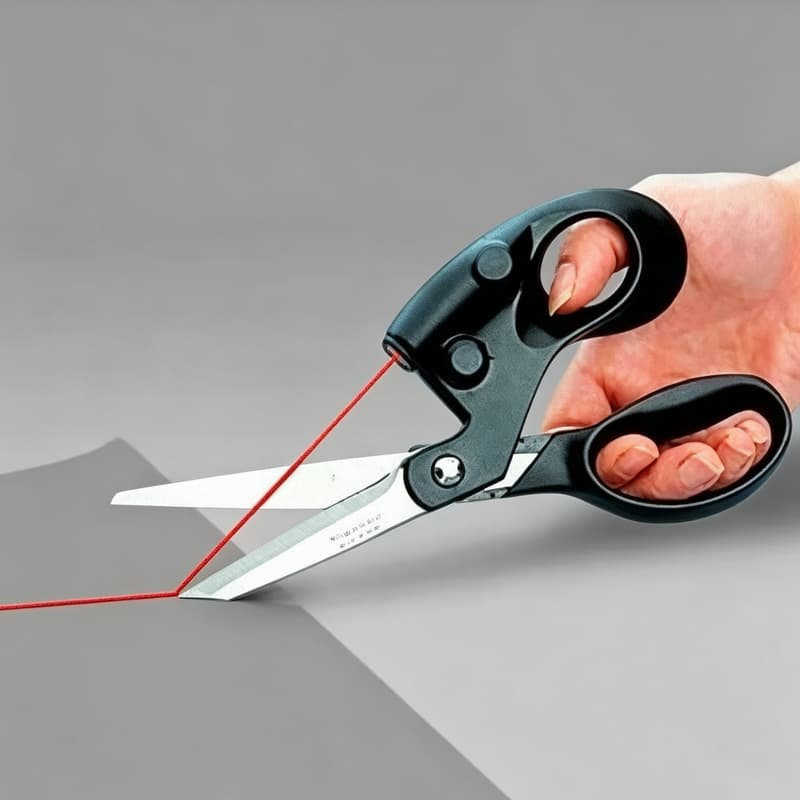 Wholesale Infrared Laser Scissors, Multi-Purpose Laser Ray Positioning and Cutting, Manual Neat Cutting and Tailoring Scissors