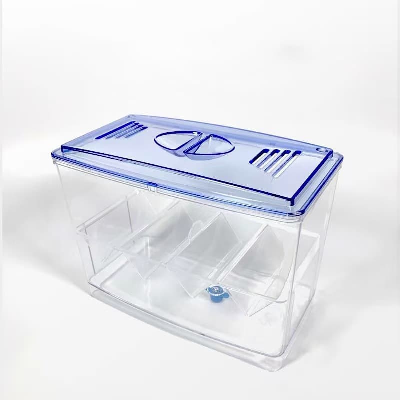 Juvenile Fish Hatching Box, Double-Layer Isolation Box, Betta Fish Isolation Box, Two-In-One Independent Incubator, Female Fish Spawning