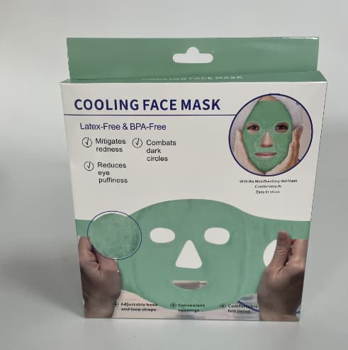 Cold/Hot Therapy Beauty Mask Cooling Gel Swelling Ice Compress Reusable Multi-tasking Hollow-out Eye Mask