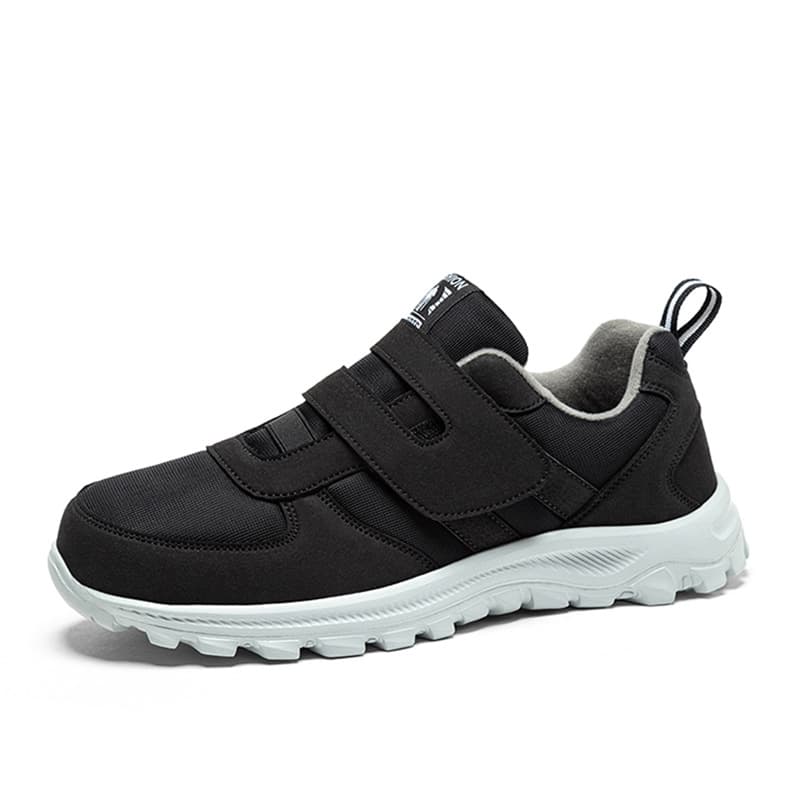 2022 Autumn New Elderly Shoes Unisex Single Buckle Wide Width Thickened Walking Shoes Factory Direct Men's Shoes