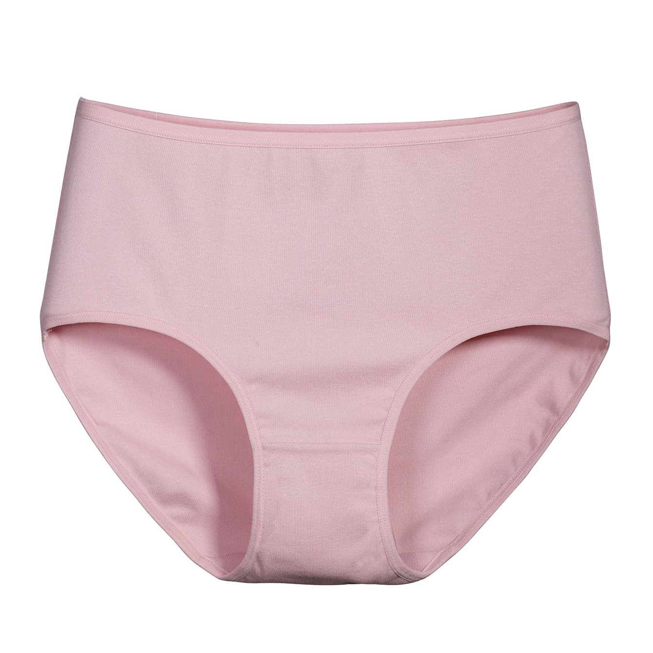 Premium Plus Size Women's Cotton Briefs Mid-Rise Best-Selling Ribbed Cotton Panties for Women