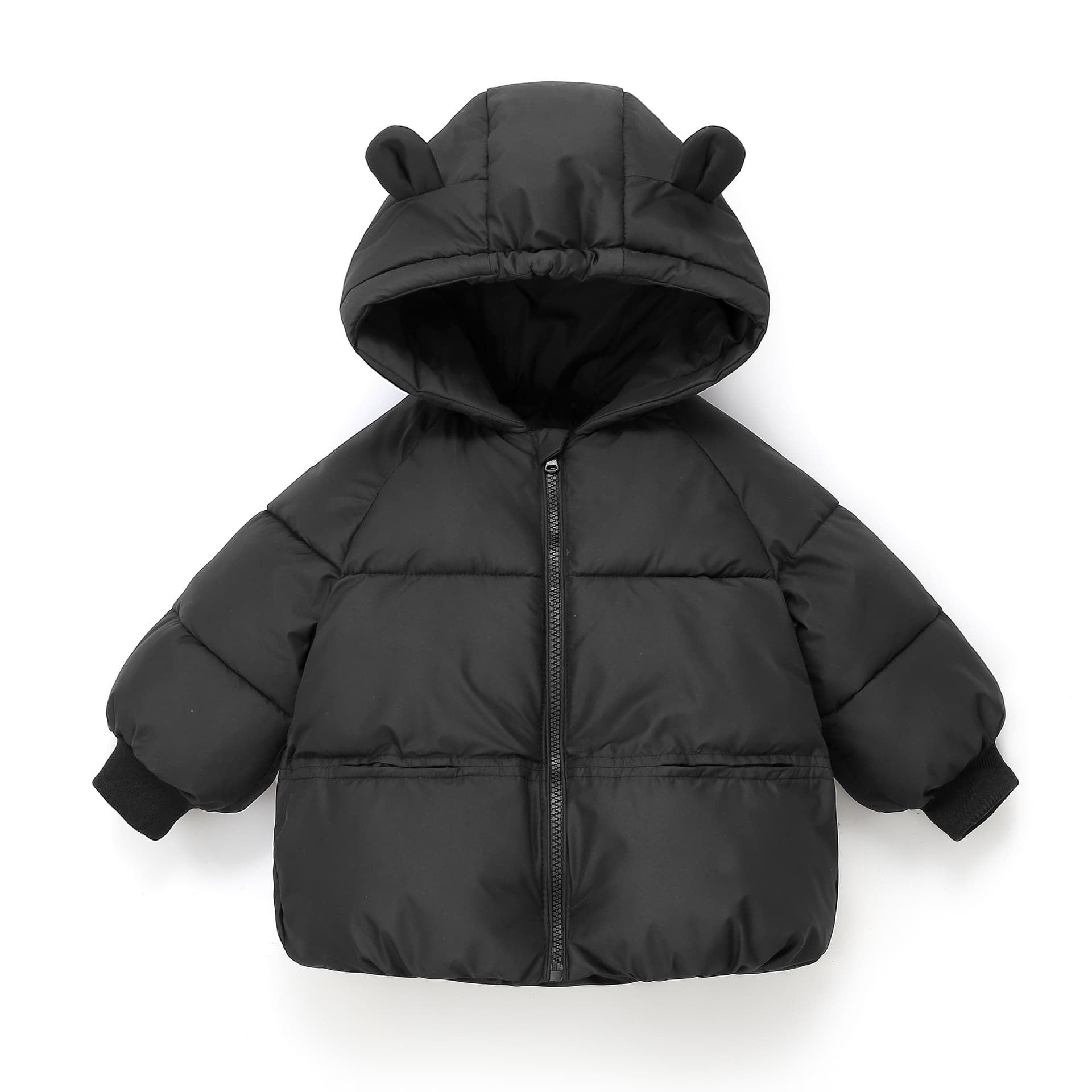 2025 New Kids Cotton Coat Autumn Winter Thickened Baby Toddler Jacket Korean Style Boys Girls Fashion