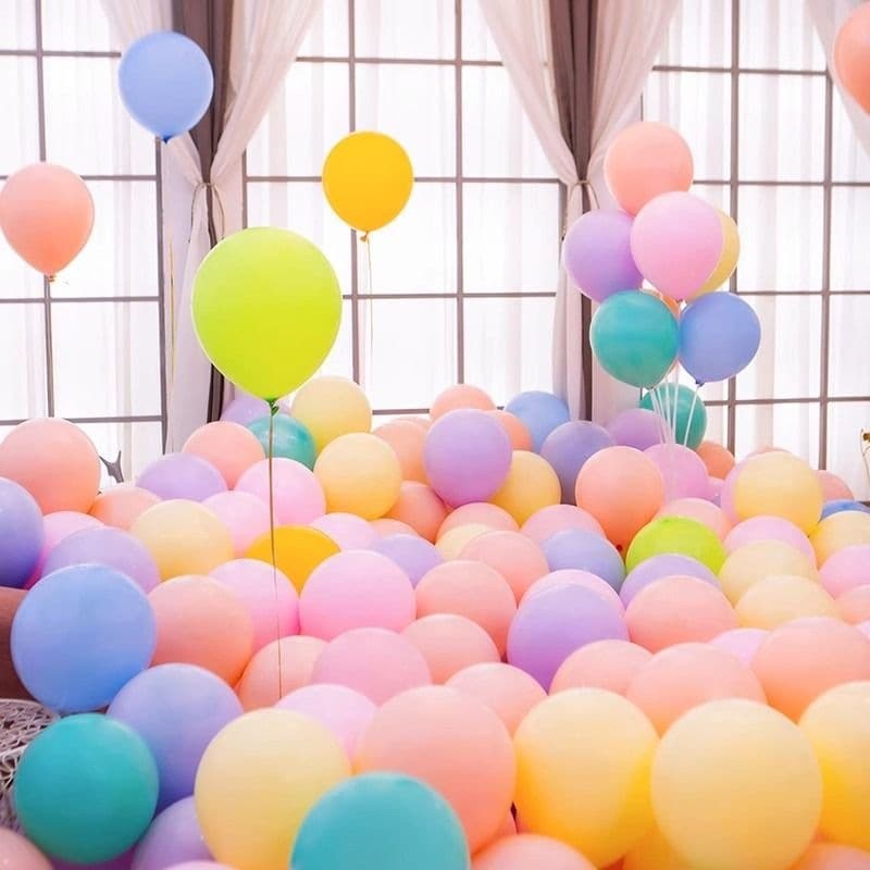 1000pcs Thick Macaron Color Grand Opening Decoration Balloons Wedding Bridal Room Birthday Marriage Decor KTV Wholesale