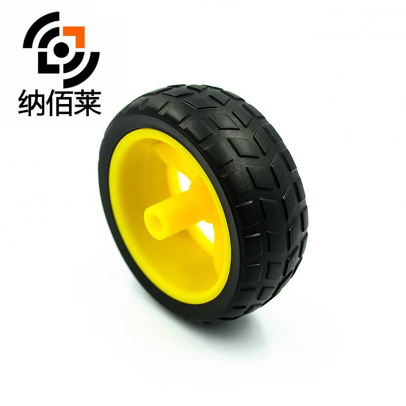 40g Rubber Car Wheels / Robot / Tracking Inspection Vehicle Accessories Smart Car Tires Chassis Wheels Component / Development Kit