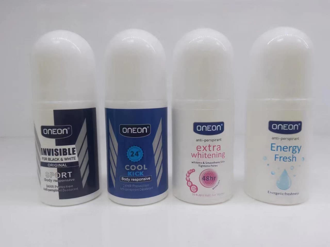 50ml Unisex Roll-On Antiperspirant with Cologne Scent for Sports, Export to English-Speaking Markets