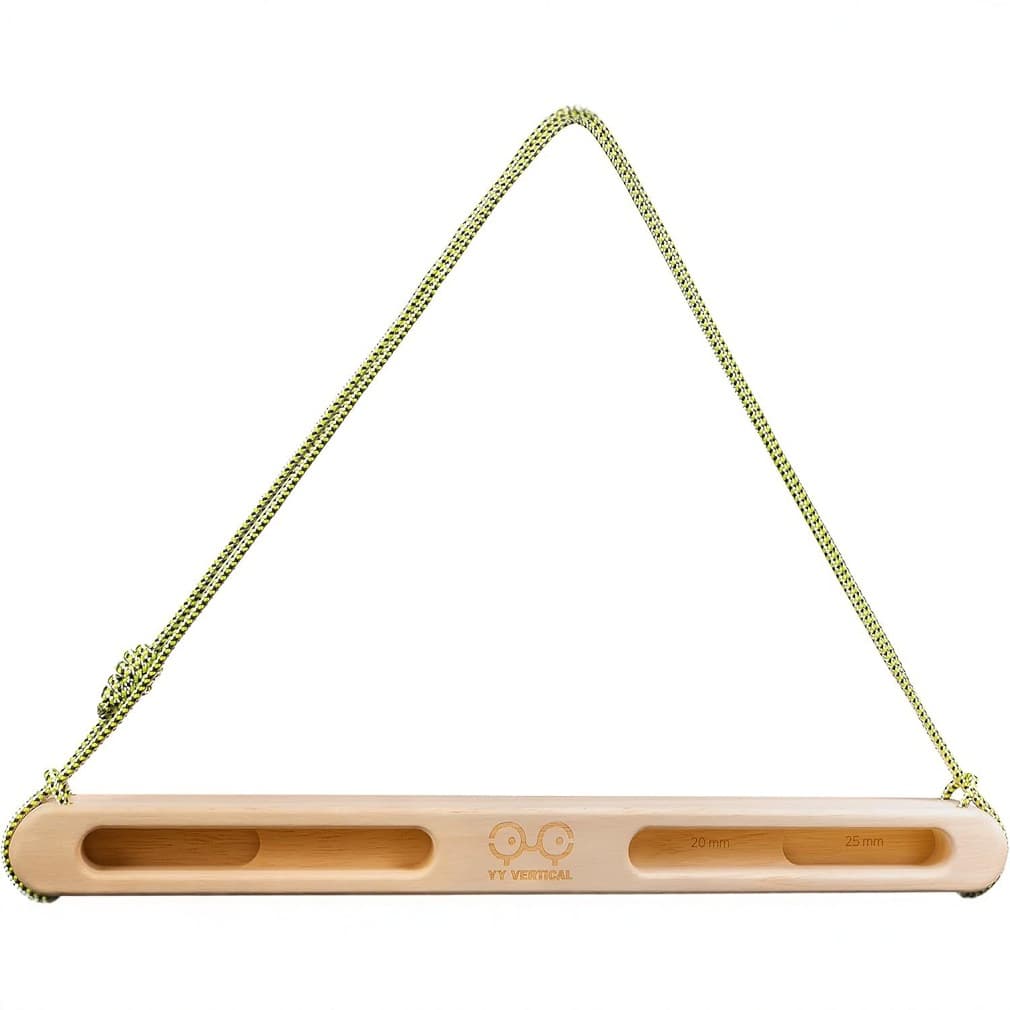 Indoor Rock Climbing Finger Board Portable Exercise Wooden Finger Trainer Pull-Up Horizontal Bar Exercise Fitness Equipment