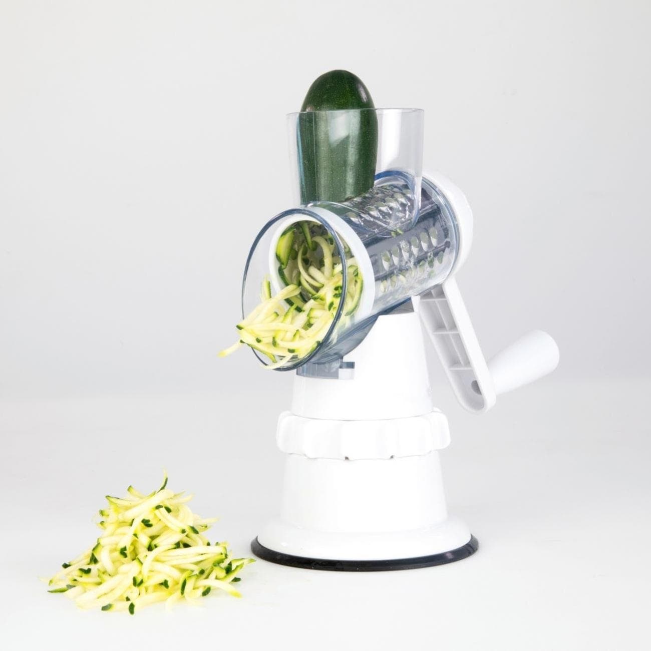 Cross-border new multi-functional drum vegetable cutter, manual hand-cranked vegetable cutter, kitchen utensils, fruit and vegetable slicing and shredding machine