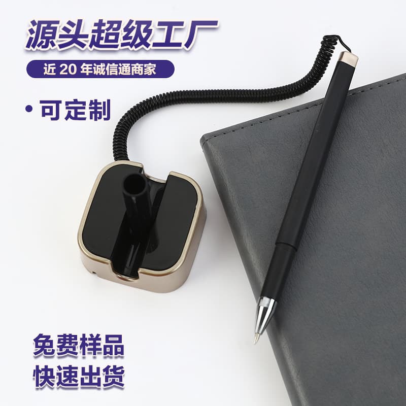 Business Office Stationery, Bank Hotel Front Bar Desktop Sign Ballpoint Pen, Custom Advertising Ballpoint Desk Pen Wholesale