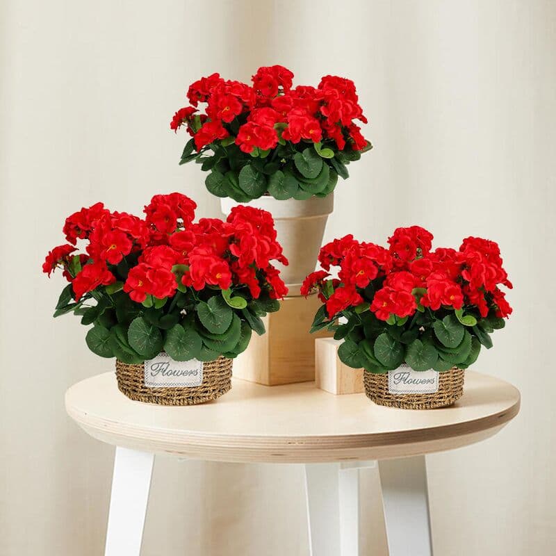 Artificial Begonia Flowers for Wedding, Hydrangea Path Decoration, Floral Arrangement